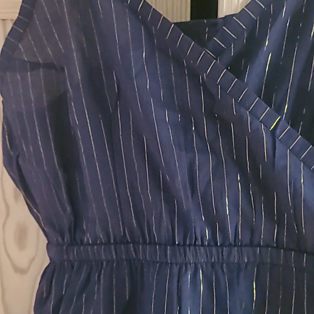 Emerson Fry Little Island faux wrap dress - Picture 2 of 5